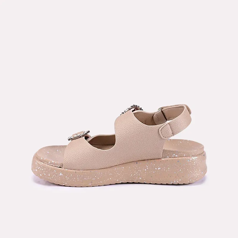 Skye Light Brown Comfy Sandals 0421312