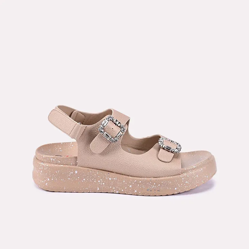 Skye Light Brown Comfy Sandals 0421312
